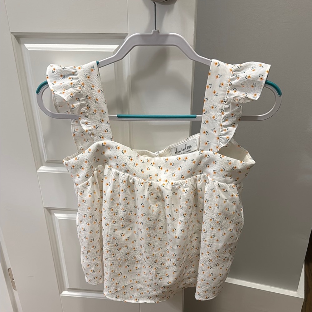 Floral Sleeveless Top